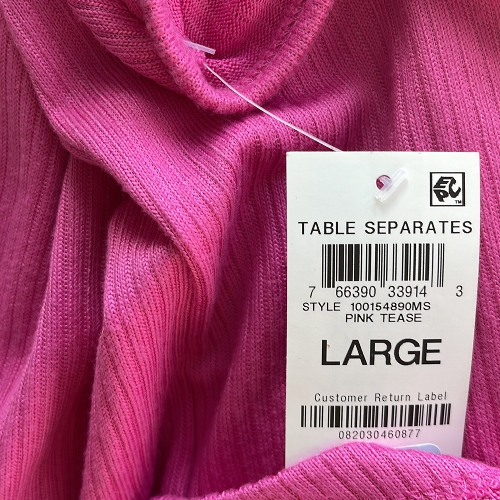 Pink Jenni Ribbed Top - Picture 5 of 5